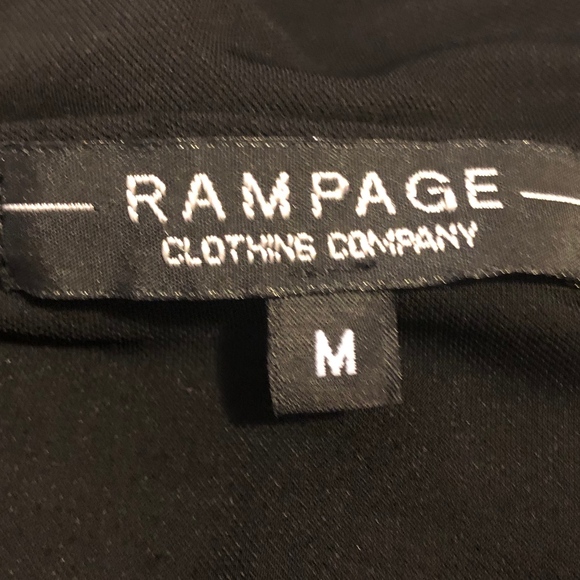 Rampage V-neck, keyhole front blouse, size medium - Picture 2 of 5